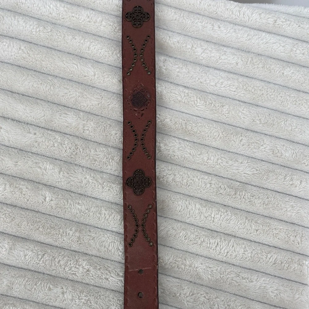 Vtg Faded Glory Brown Belt size large